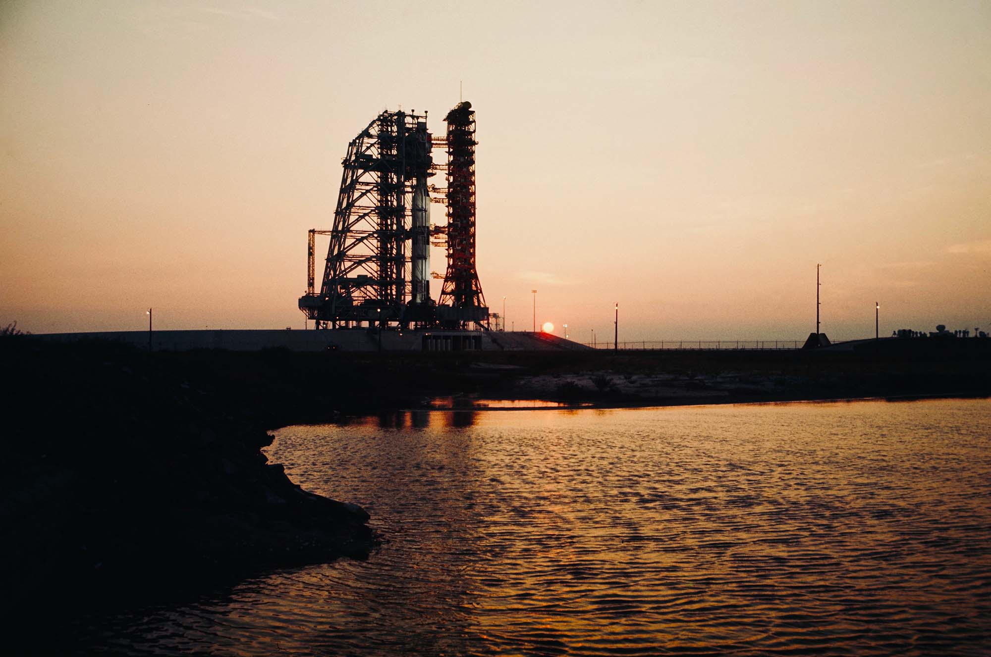 発射前日のアポロ11号